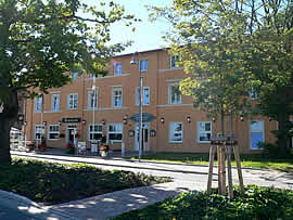 Das Viktoriahotel in Lauterbach auf Rügen